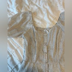 Black and white dress